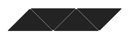 A Triangle Strip (4 Primitives)