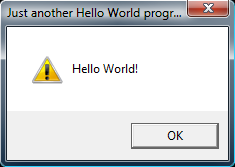 Hello World in Action
